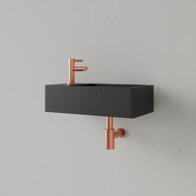 Fontein Gliss Design Freya Solid Marble 40x22x10 cm Met Kraangat Links Mat Zwart Gliss Design Fontein Gliss Design Freya Solid Marble 40x22x10 cm Met Kraangat Links Mat Zwart Gliss Design