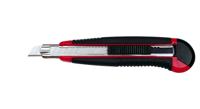 WEDO 78409 Wedo Profi-Cutter, AUTO-LOAD , 9 mm - nr. 78409 zwart/rood 1 stuk(s) - thumbnail