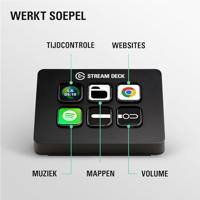 Toetsenbord Elgato Stream Deck Mini Zwart - thumbnail