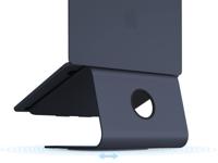 Rain Design mStand 360 Laptop Stand + Swivel Base Midnight - thumbnail
