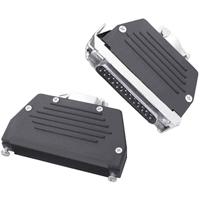 encitech ED-DS15S-K 2801-0101-02 D-sub behuizing Aantal polen: 15 Kunststof Zwart 1 stuk(s) - thumbnail