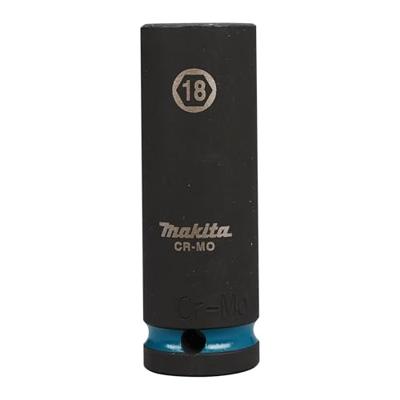 Makita E-16483 Impact Black Krachtdop 1/2" lang | 18 mm - thumbnail