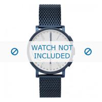 Skagen horlogeband SKT1107 Staal Blauw 20mm - thumbnail