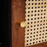 Salontafels Bruin 80 x 50 x 40 cm Bamboe en massief mango hout - thumbnail