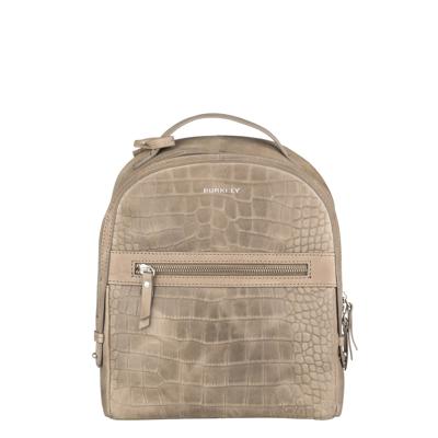 Burkely Croco Cody Rugzak Donker Grijs