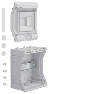 Hager VE106D Sonstige Installationstechnik Kleine verdeelkast Opbouw (op muur) Aantal rijen: 1 Inhoud: 1 stuk(s)