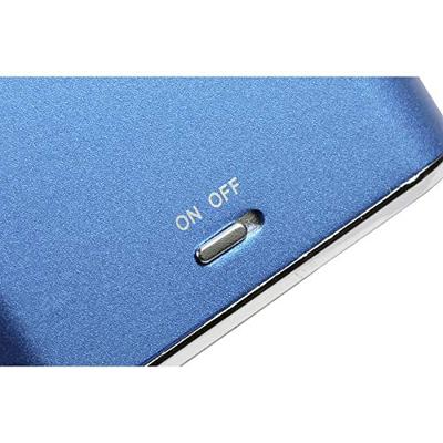 Mini-luidspreker Technaxx MusicMan Mini AUX, SD, USB Blauw