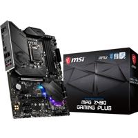 MSI MPG Z490 GAMING PLUS moederbord Intel Z490 LGA 1200 ATX - thumbnail