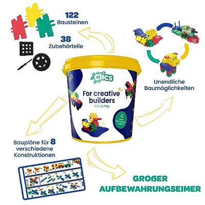 Clics build & play emmer, 8in1 - thumbnail