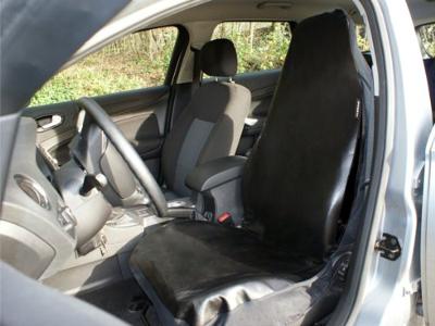 Eufab 28114 Werkplaatsbeschermhoes 1 stuks Kunstleer Zwart Bestuurder