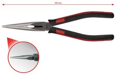 KS Tools 1152201 Platte rondbektang Recht Gereedschapsstaal 160 mm