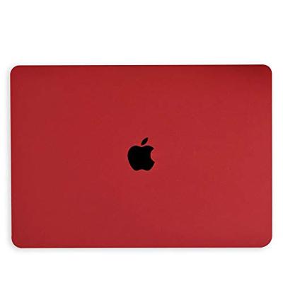 Lunso MacBook Air 13 inch M1 (2020) cover hoes - case - Sand Wine Red