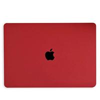 Lunso MacBook Air 13 inch M1 (2020) cover hoes - case - Sand Wine Red - thumbnail
