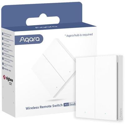 Aqara Draadloze wandschakelaar WRS-R02 Wit Apple HomeKit