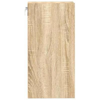 Hangkast 40x29,5x60 cm bewerkt hout sonoma eikenkleurig