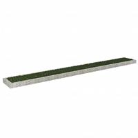 VidaXL Gabion plantenbak verhoogd 800x100x20 cm gegalvaniseerd staal - thumbnail