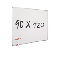 Smit Visual whiteboard, gelakt staal, magnetisch, 120 x 90 cm - thumbnail