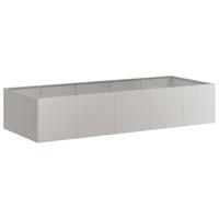 Plantenbak roestig 200x80x40 cm weervast staal - thumbnail