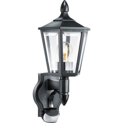 Steinel AUSSENLEUCHTE L 15 S SW 617813 Buitenlamp met bewegingsmelder (wand) LED E27 60 W Zwart