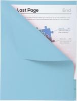 Exacompta dossiermap Forever met zichtrand, ft A4, pak van 100, blauw - thumbnail