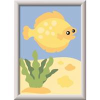 Ravensburger creart schilderen op nummer - trendy fish - thumbnail
