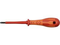 C.K Plus/minus schroevendraaier VDE Grootte SL/PZ 1 Koplengte: 80 mm - thumbnail