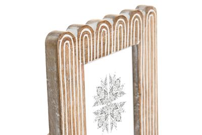 Fotolijsten DKD Home Decor 19 x 2 x 21 cm 16 x 2 x 21 cm Natuurlijk Koloniaal Mangohout