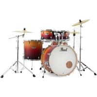 Pearl EXL725SBR/C218 Export Lacquer Ember Dawn 5d. drumstel fusion/rock - thumbnail
