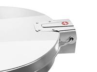 Hailo MSS DESIGN XXXL 9120300 Afvalzakhouder 120 l Staal (Ø x h) 355 mm x 990 mm Zilver, Zwart 1 stuk(s) - thumbnail