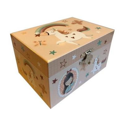 Simply for Kids Houten Juwelendoosje met Muziek Elfje met Konijn