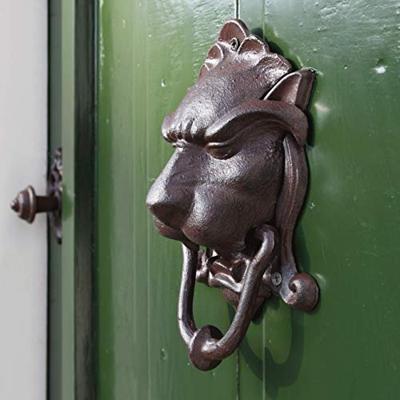 Deurklopper leeuwenkop gietijzer
