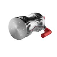ALESSI - Pulcina - Percolator 3kops rood inductie - thumbnail