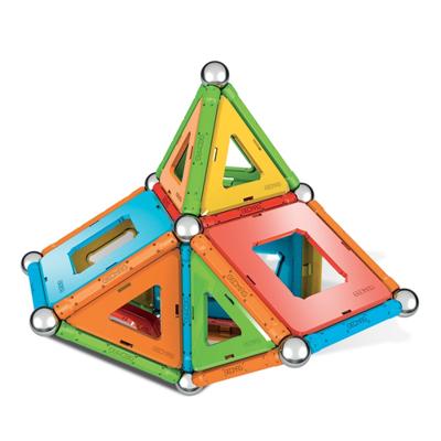 Geomag magnetische tegels edelstenen set 44-delig - thumbnail