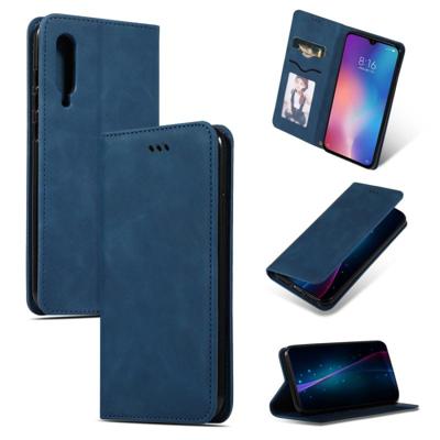 Retro huid voelen Business magnetische horizontale Flip lederen draagtas voor Xiaomi 9 (marineblauw) Retro huid voelen Business magnetische horizontale Flip lederen draagtas voor Xiaomi 9 (marineblauw)