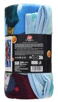 Dragon Ball Super Fleece Blanket Universe Survival Heroes 100 x 150 cm - thumbnail