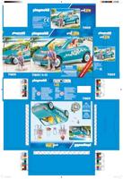 Voertuig Speelset Playmobil 71809 Convertible 30 Onderdelen - thumbnail