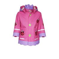 Playshoes regenjas Lieveheersbeestje Fuchsia-140 - thumbnail