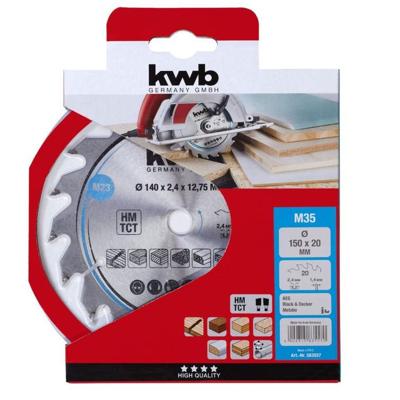Cirkelzaagblad hm 150x20 35m I KWB - Kwb Cirkelzaagblad hm 150x20 35m I KWB - Kwb