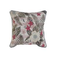 Kussenhoes DKD Home Decor Roze Groen Tropisch 50 x 1 x 50 cm - thumbnail