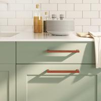 VidaXL Handvatten 10 st 192 mm roestvrij staal bronskleurig - thumbnail