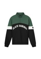 Black Bananas Huddle Tracktop MENFW22.2.03 Zwart-S maat S - thumbnail