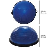 Tunturi Balanstrainer Bal | Met fitness elastieken | Blauw - thumbnail