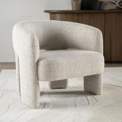 Eleonora Fauteuil 'Hamilton' Grove Bouclé, kleur Beige