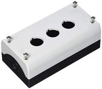 Eaton M22-I3 Opbouwbehuizing 3 inbouwplaatsen, Voor bodembevestiging (Ø x h) 22 mm x 80 mm Antraciet 1 stuk(s) - thumbnail