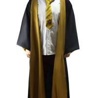 Harry Potter Wizard Robe Cloak Hufflepuff Size L - thumbnail