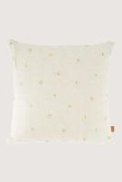 Zusss Kussen Hartjes 45x45cm Zand/goud - thumbnail