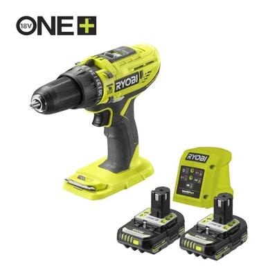 Ryobi R18PD32-2C20GP Klopboormachine ONE+ | 18V | Incl. accu's en lader - 5133006898