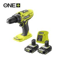 Ryobi R18PD32-2C20GP Klopboormachine ONE+ | 18V | Incl. accu's en lader - 5133006898 - thumbnail