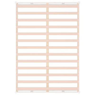 Bedframe massief hout wit 140x190 cm - thumbnail