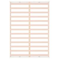 Bedframe massief hout wit 140x200 cm - thumbnail